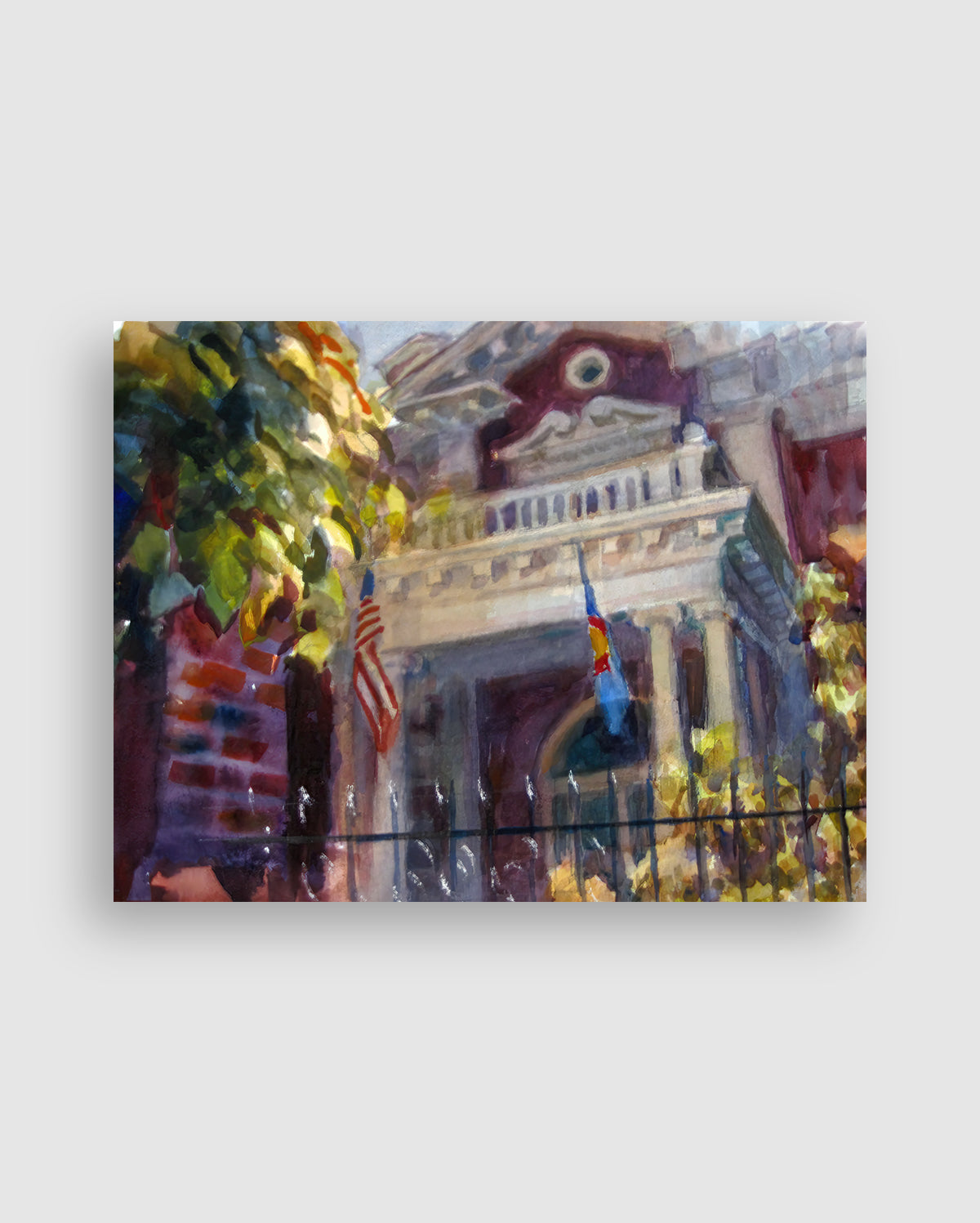 Main Entrance of Governor Mansion